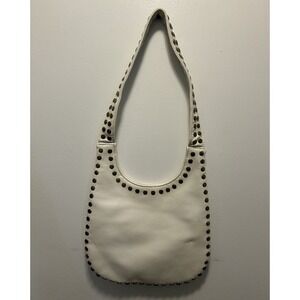 Fashion Express‎ Original White Studded Bag RARE